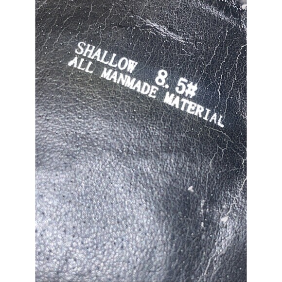 Dollhouse Thigh High Boots Black High Block Heel Dressy Tall Sock Boot Size 8.5 - Picture 13 of 15